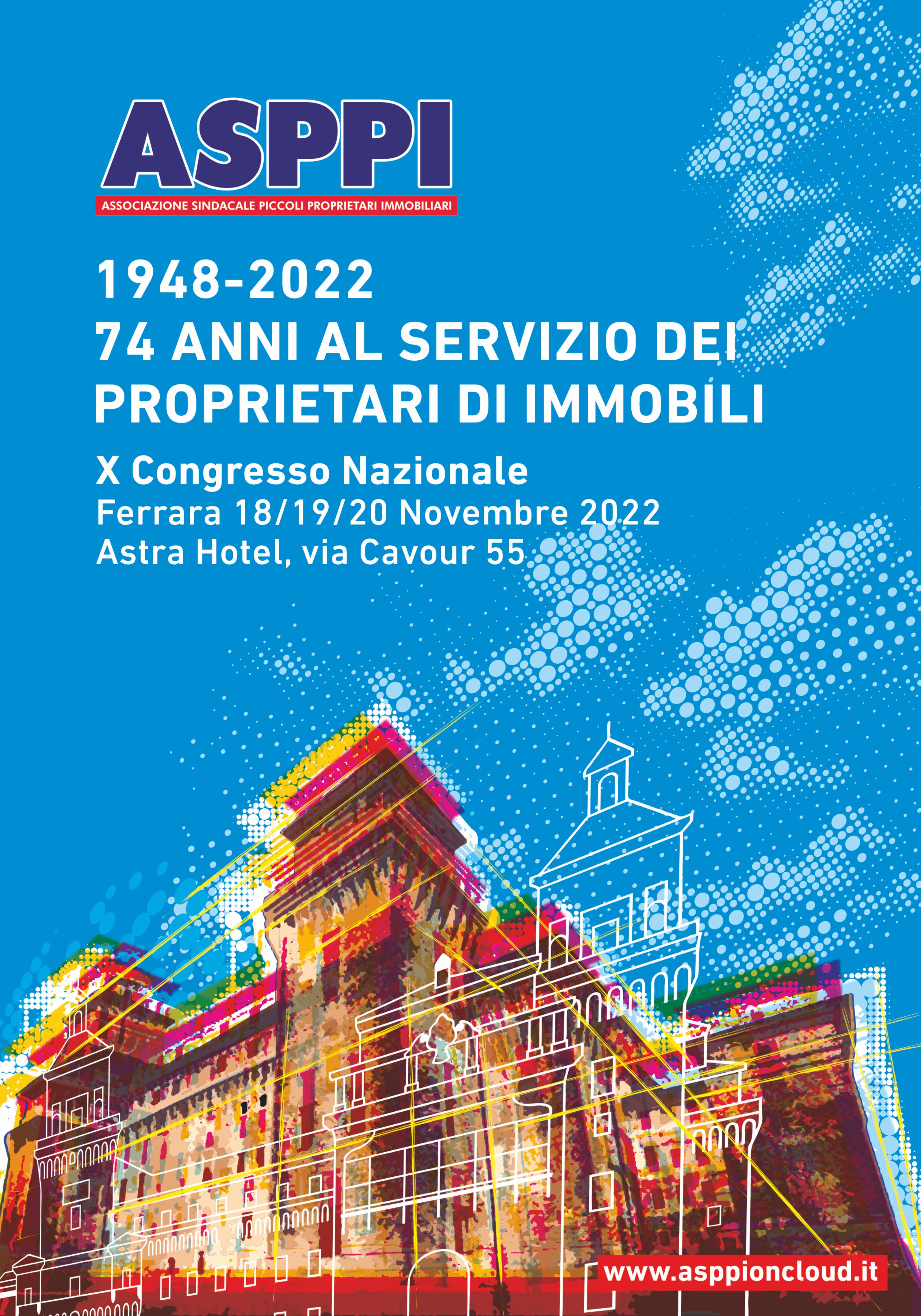 X Congresso Nazionale ASPPI – Ferrara 18/19/20 novembre 2022